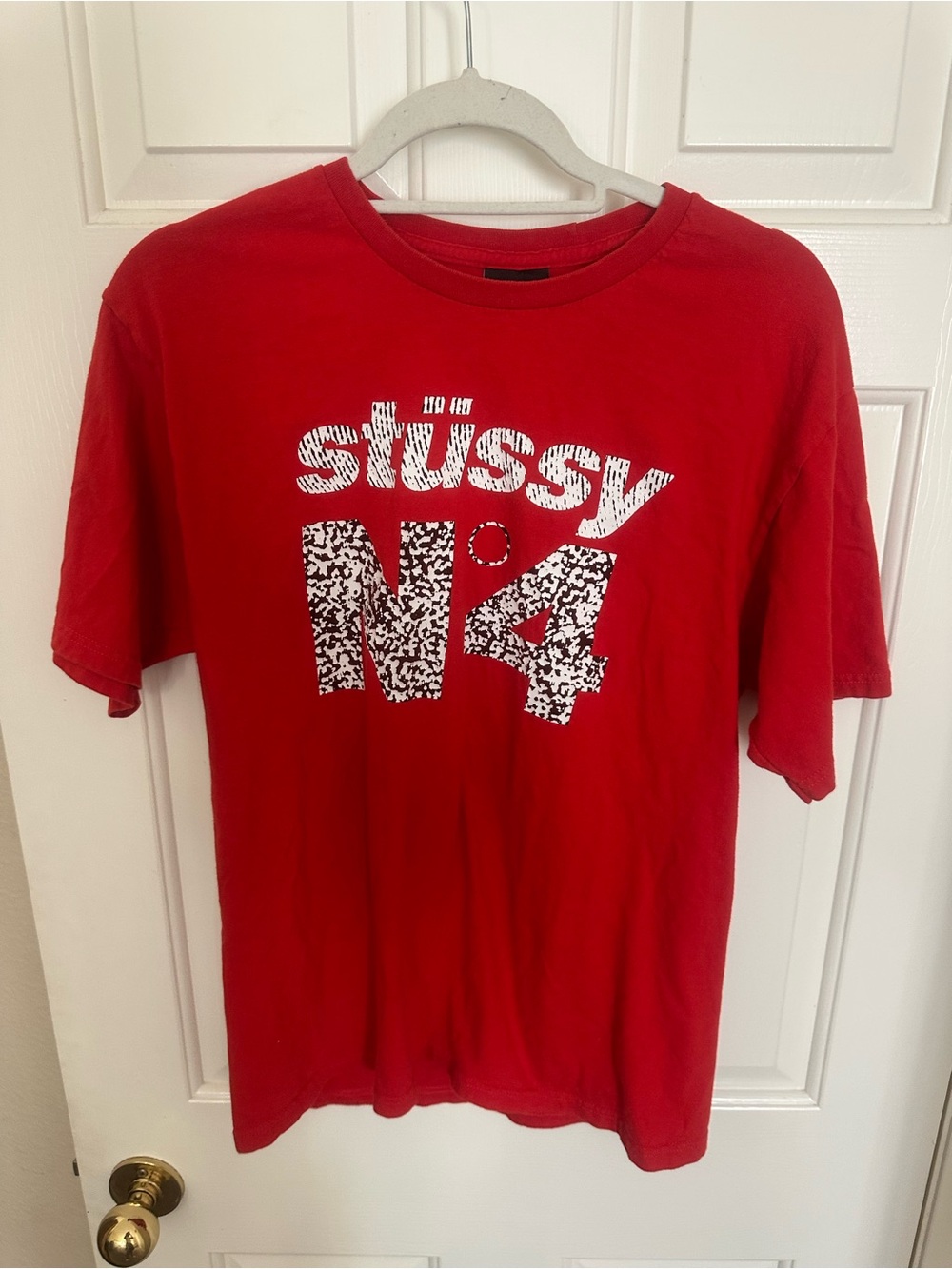 Stussy Red Graphic Tee - N°4 Design